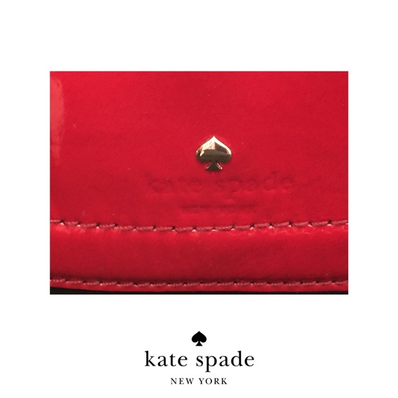 kate spade Patent Leather Red Purse - Picture 7 of 12